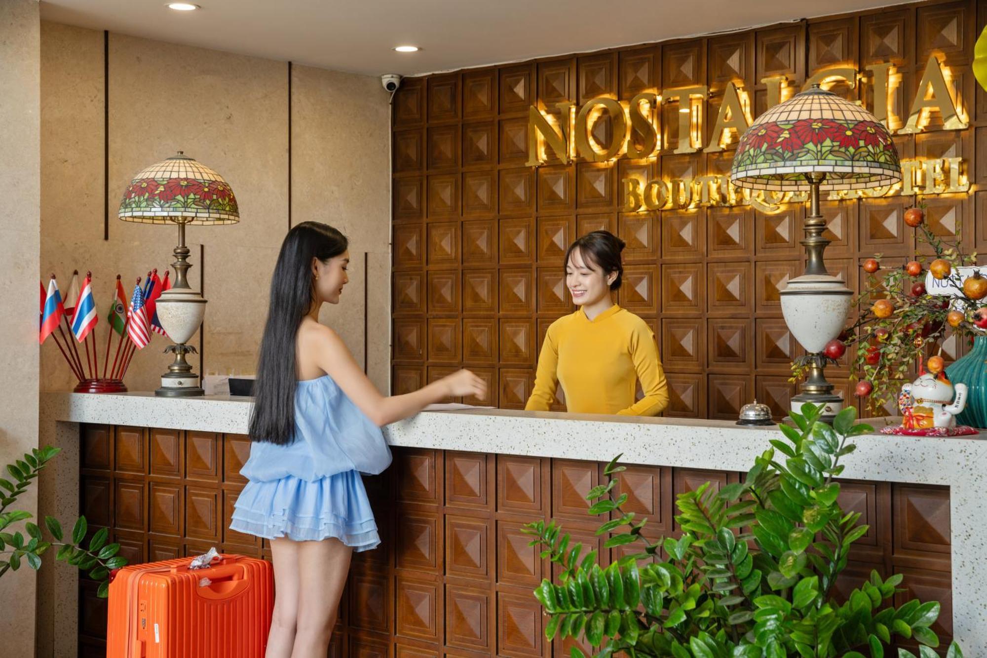 Nostalgia Boutique Hotel Đà Nẵng Exterior foto